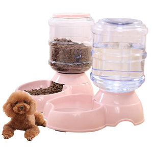 Pet Automatic Feeder Dog Cat Drinking Bowl For Dog Water Drinking Cat Feeding Large Capacity Dispenser Pet Cat Dog