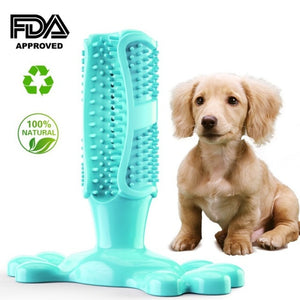 Dog Toothbrush Stick Pets Brushing Stick Dog Teeth Cleaning Chew Toy Teddy Teeth Silicone Perfect Care Products Cleaning Mouth