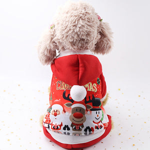 Christmas Cat Clothes Costume Clothes For Cats New Year Puppy Outfit Pet Cat Clothes For Chihuahua Winter Warm Pet Clothes 21 A1