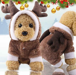 Christmas Cat Clothes Costume Clothes For Cats New Year Puppy Outfit Pet Cat Clothes For Chihuahua Winter Warm Pet Clothes 21 A1