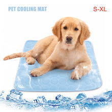 Load image into Gallery viewer, Summer Pet Cooling Mats for Dogs Summer Dog Bed for Small/Medium/Large Dogs/Cats Pet Cool Sofa Cushion Mattress for Cat S/M/L/XL