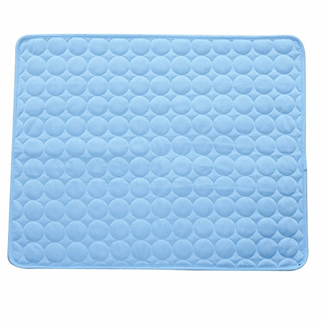 Summer Pet Cooling Mats for Dogs Summer Dog Bed for Small/Medium/Large Dogs/Cats Pet Cool Sofa Cushion Mattress for Cat S/M/L/XL