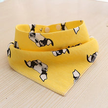 Load image into Gallery viewer, Hot Sale Small Dog Bandana Pattern Little Dog Cat Neck Scarf for Pug Dog French Bulldog Chihuahua Beagle Puppy Coloful Printing Fabric Bandana Chat Pet Accessories