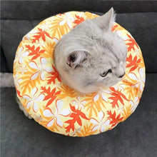 Load image into Gallery viewer, New Cat E-Collar Recovery Cone Adjustable Cotton Blends Neck Recover  Cat Dog Printed Elizabeth Circle Pet Protection Collar
