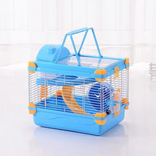 Load image into Gallery viewer, Yfashion Hamster Cage Deluxe Portable Cage of Guinea Funny Acrylic Small Pets Mouse House with Hamster Hedgehog