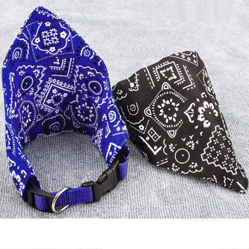 S/M/L Adjustable Pet Dog Puppy Cat Neck Scarf Bandana Collar Neckerchief cat kitty neck decor dress up drop shipping sale