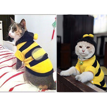 Load image into Gallery viewer, 1Pcs Pet Clothes Cute Bees Dog Cat Clothes Soft Fleece Teddy Poodle Dog Clothing Pet Product Supplies Accessories 7z-ca217