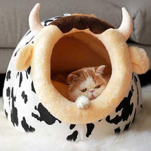 Load image into Gallery viewer, Soft Warm Pet Dog Bed House for Small Dogs Winter Warm Nest Pet Cat Small Dog Puppy Kennel Bed Sofa Sleeping Bag Dropshipping