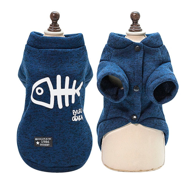 Cute Cat Clothing Winter Pet Puppy Dog Clothes Hoodies For Small Medium Dogs Cats Kitten Kitty Outfits Cat Coats Jacket Costumes