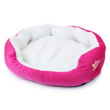 Load image into Gallery viewer, Pet Dog Cashmere Bed Warming Dog House Soft Sofa Material Nest Dog Baskets Fall Winter Warm Kennel For Cat Puppy Supplies