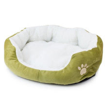 Load image into Gallery viewer, Pet Dog Cashmere Bed Warming Dog House Soft Sofa Material Nest Dog Baskets Fall Winter Warm Kennel For Cat Puppy Supplies