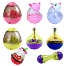 Load image into Gallery viewer, Christmas Cat Food Feeders Ball Pet Interactive Toy Smarter Cat Dogs Playing Toys Treat Ball Shaking for Dogs Increases IQ 6c4Q
