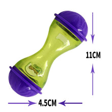 Load image into Gallery viewer, Christmas Cat Food Feeders Ball Pet Interactive Toy Smarter Cat Dogs Playing Toys Treat Ball Shaking for Dogs Increases IQ 6c4Q