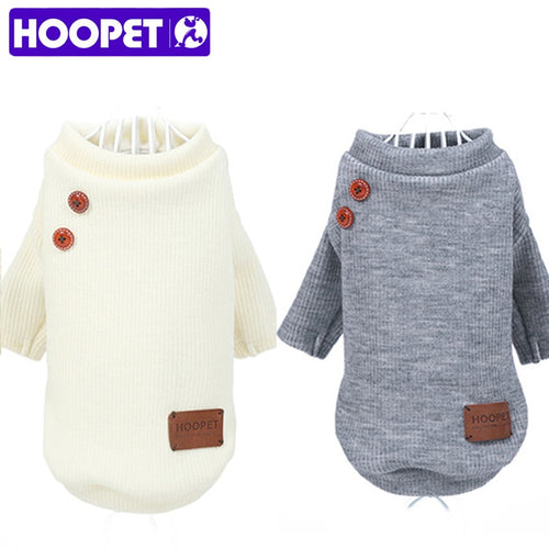 HOOPET New Pet Coat Clothes for Cats Dog Jacket Spring Clothes Puppy Cat Sweater Clothing Coat Apparel French Bulldog