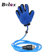 Load image into Gallery viewer, Pet Washing Shower Glove Brush Comb Shampoo Cleaning Hackle Rubber Pet Brush Glove for Dog Pet Hair Gloves for Cat Dog Grooming