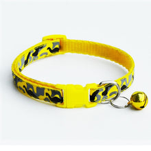 Load image into Gallery viewer, Delicate Safety Casual Nylon Dog Collar Neck Strap Fashion Adjustable Camo Bell Pet Dog Collar Hot Sale