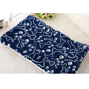 Cute Bed Cushion Pad Blanket Cats Soft Towel Warm Dogs Lovely Cotton Pet Puppy