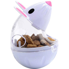Load image into Gallery viewer, Lovely Pet Feeder Toy Cat Mice Shape Food Rolling Leakage Dispenser Bowl Kitten Playing Training Educational Toys