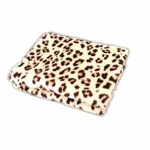 Pets Mat Soft Warm Coral Fleece Print Design Pet Puppy Dog Cat Mats Blanket Sleeping Bed Sofa Cover Pet Supplies DOGGYZSTYLE